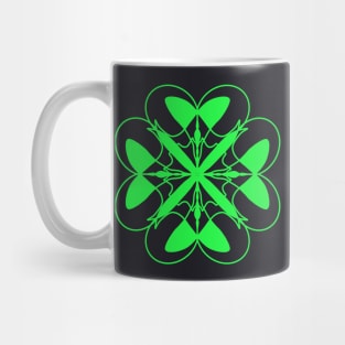 Shamrock Fantasy Mandala Mug